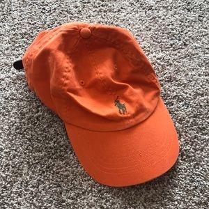 Orange Polo Hat